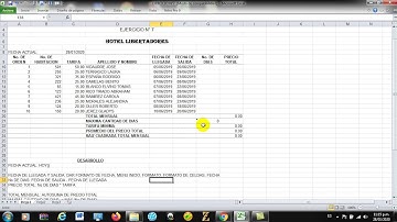 TUTORIAL EJERCICIO 7 EXCEL BASICO - Lic. Rony Chávez