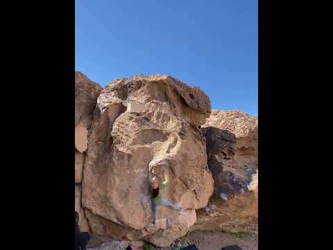 Beta Video for climb Not Another Brit in Bishop v7, Bishop