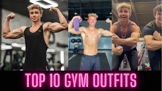 Top 10 Gym Outfits | Back Workout Vlog With Friends
