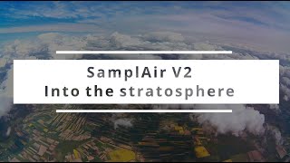 SamplAir V2 stratospheric balloon flight