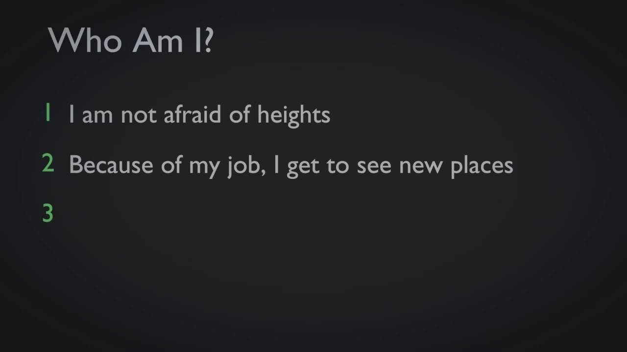education film Who Am I - Careers - 2 - Educational Videos