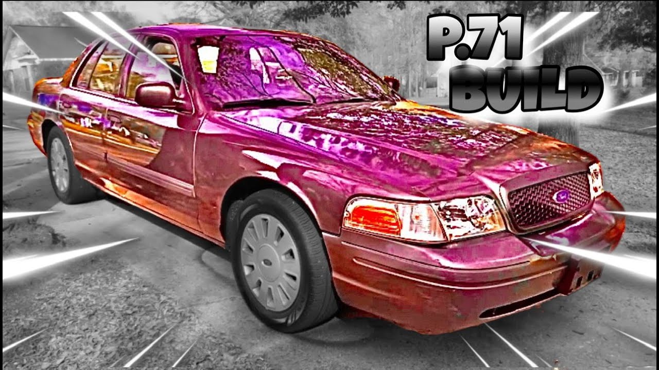 CROWN VICTORIA P71,😊2009 POLICE INTERCEPTOR BUILD - YouTube