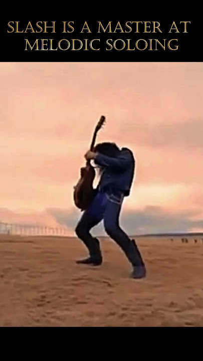 Slash's first November Rain solo. A melodic masterpiece.