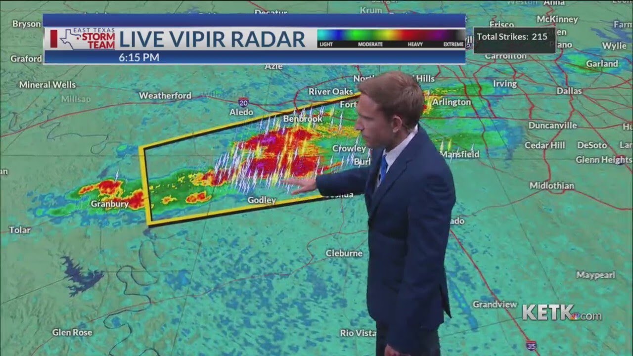 Friday Evening Forecast: Severe storms possible through midnight - YouTube