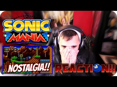 LET THE NOSTALGIA FLOW!!| Sonic Mania Pre-order trailer REACTION!!