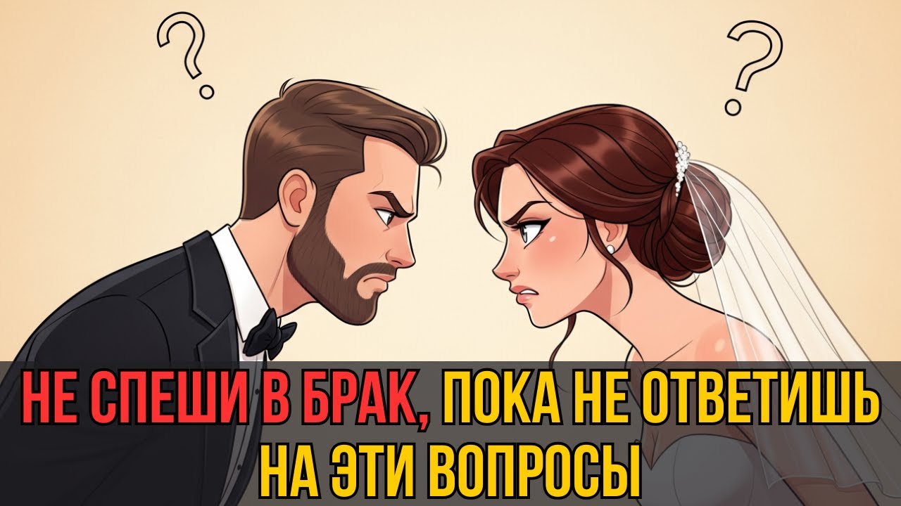 💍 Стоит ли жениться (выходить замуж)? Жёсткий чек-лист, который почти все ИГНОРИРУЮТ 🛑
