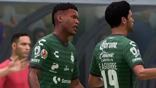 PUMAS VS SANTOS LAGUNA LIGA MX JORNADA 11 SIMULACIÓN FIFA 22