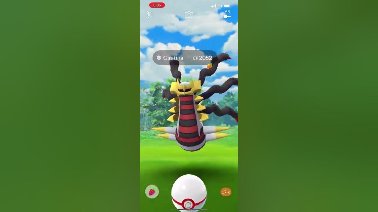 Giratina Origem Pokémon Go - (Leia A Descrição) Lendário - Pokemon Go - DFG