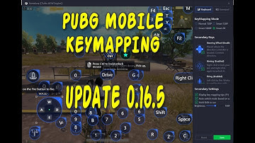 PUBG MOBILE NEW UPDATE 0.16.5 -KEY MAPPING - FIXED!!!!