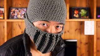 冬に欲しい！騎士ニットキャップをレビューしてみた - YouTube