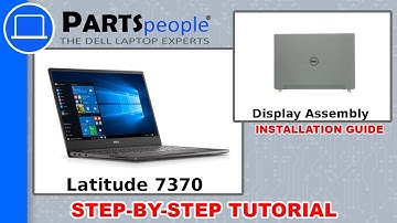 Dell Latitude 13-7370 (P67G001) Display Assembly How-To Video Tutorial