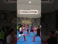 Karate workout