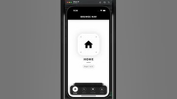 Bouncing Nav Bar in Flutter | Bold Mono Vibes #flutter #flutterdev #appdevelopment  #bottomnavbar