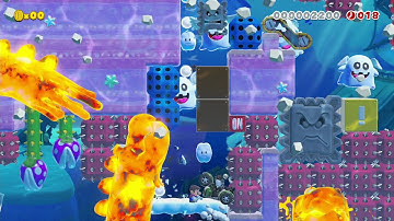 水中神回避全自動 【全自動】 【full automatic】 by ばんこう 🍄 Super Mario Maker 2 #ahl 😶 No Commentary