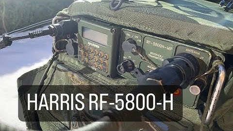 Harris RF-5800-H Military radio