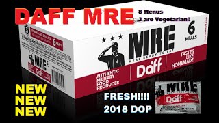 °NEW°  ~ Daff Red-Line M.R.E (Meal-ready-to-eat)
