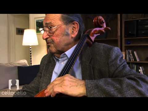 Bernard Greenhouse: Playing / Talking at 92