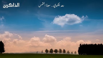 تلاوة هادئه للقارئ رعد الكردي | سورة الشمس