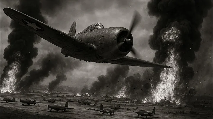 The Fearless WWII Pilot Who Destroyed 40 Enemy Planes in Minutes | Incredible Airfield Attack
