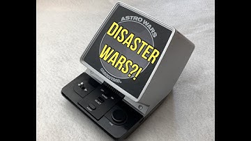 Astro Wars Repair No Power & Broken Joystick. Grandstand Retro VFD Tabletop Game Fix