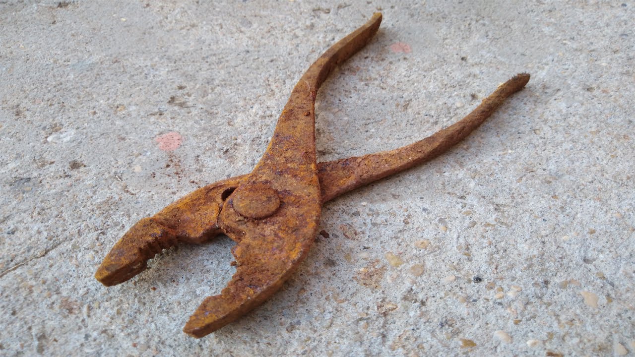 Restoration Rusty Pliers | Reuse Pliers