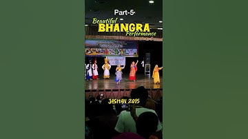 Beautiful 😍 Bhangra performance ❤️👌🏻Jashan 2025 Gndu #bhangra #gidha #dance #viralvideo #shorts