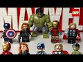 Upgraded LEGO Marvel Logo Set – Now with Giant Hulk! (76313+76290)
