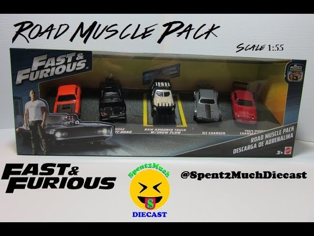Fast & Furious 1:55 Scale 5 Pack Made by Mattel PART 1 (exclusive