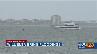 Bay area residents prepare for Elsa, some plan to ride out the storm on their boats