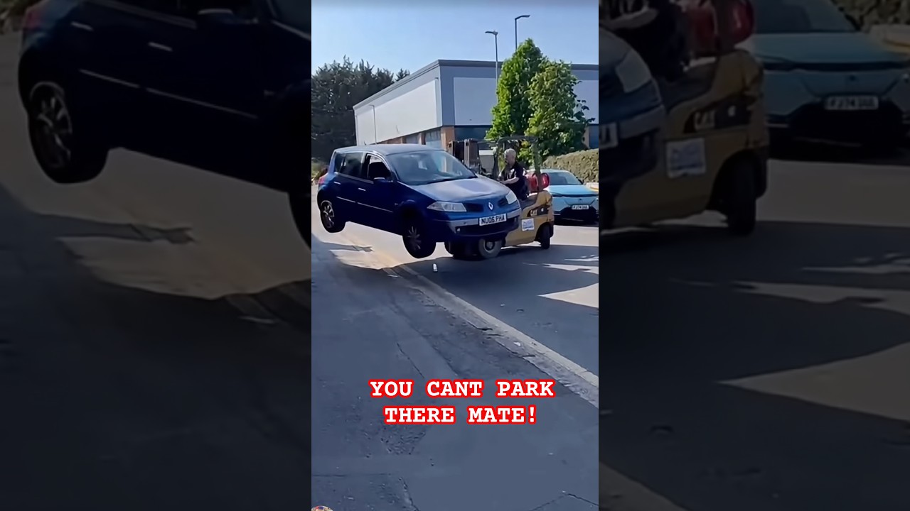 You Can’t Park There Mate Or You Will Be Forklifted Out #funny