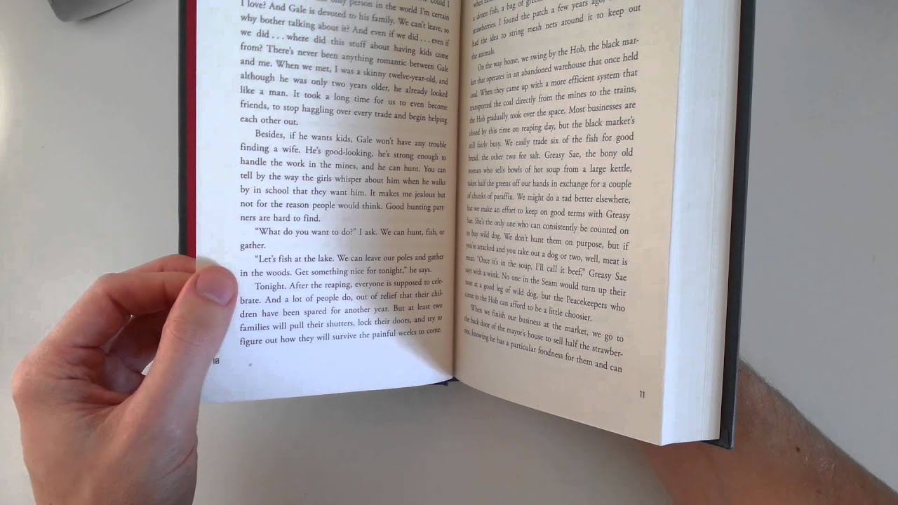 Book look review of The Hunger Games Hardcover Box Set YouTube