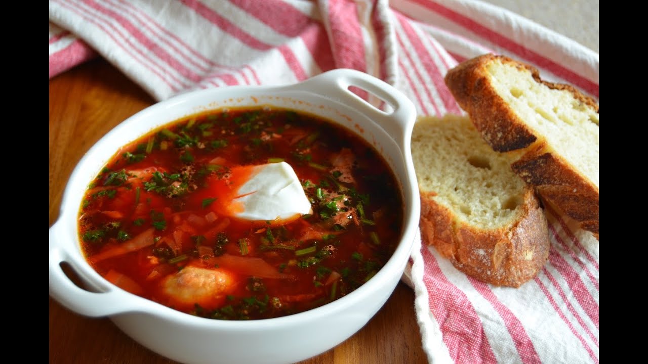 Authentic Ukrainian Borscht | How to make Ukrainian red beet soup