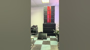 PRO 2123 testing dual 12 inch line array sound system #linearraysystem