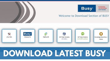 How to download Busy Setup | Install Busy