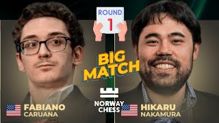 ARMAGEDDON 👍 Fabiano Caruana vs Hikaru Nakamura | Norway Chess 2024