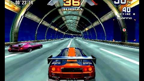 Scud Race - Beginners Stage MAMEui32 0.141 (Pentium 4)