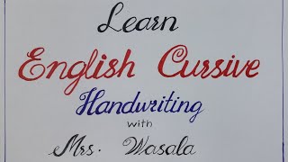 Lesson  9* (EFGHI) English #cursive handwriting#stepbystep#calligraphy  #forbeginners