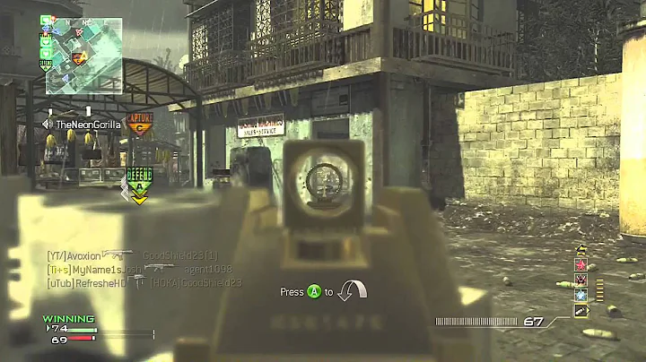 MW3: Triple MOAB w/G36C On Bootleg!