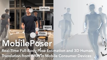 MobilePoser: Full-Body Pose Estimation and 3D Human Translation from IMUs in Mobile Consumer Devices