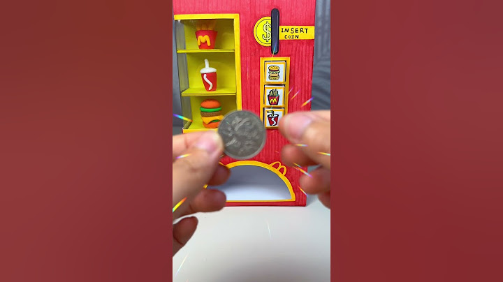 Manual DIY Hamburger Vending Machine | #diy   #craft #handmade
