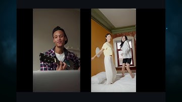 How to Create Split Screen Duet Effect of TikTok using Filmora Mobile App!
