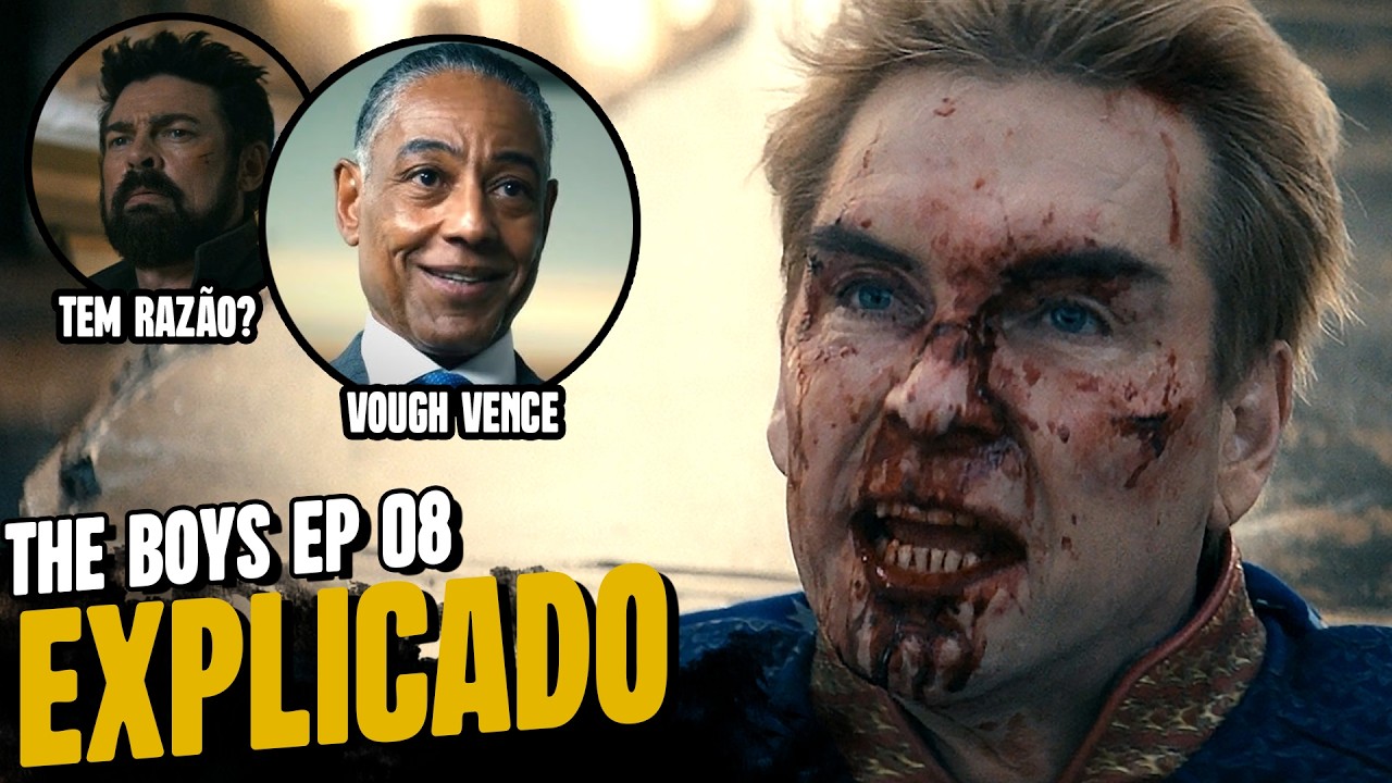THE BOYS EP 8 FINAL EXPLICADO - VOUGHT VENCE, CAPITÃO PÁTRIA e BILLY BRUTO