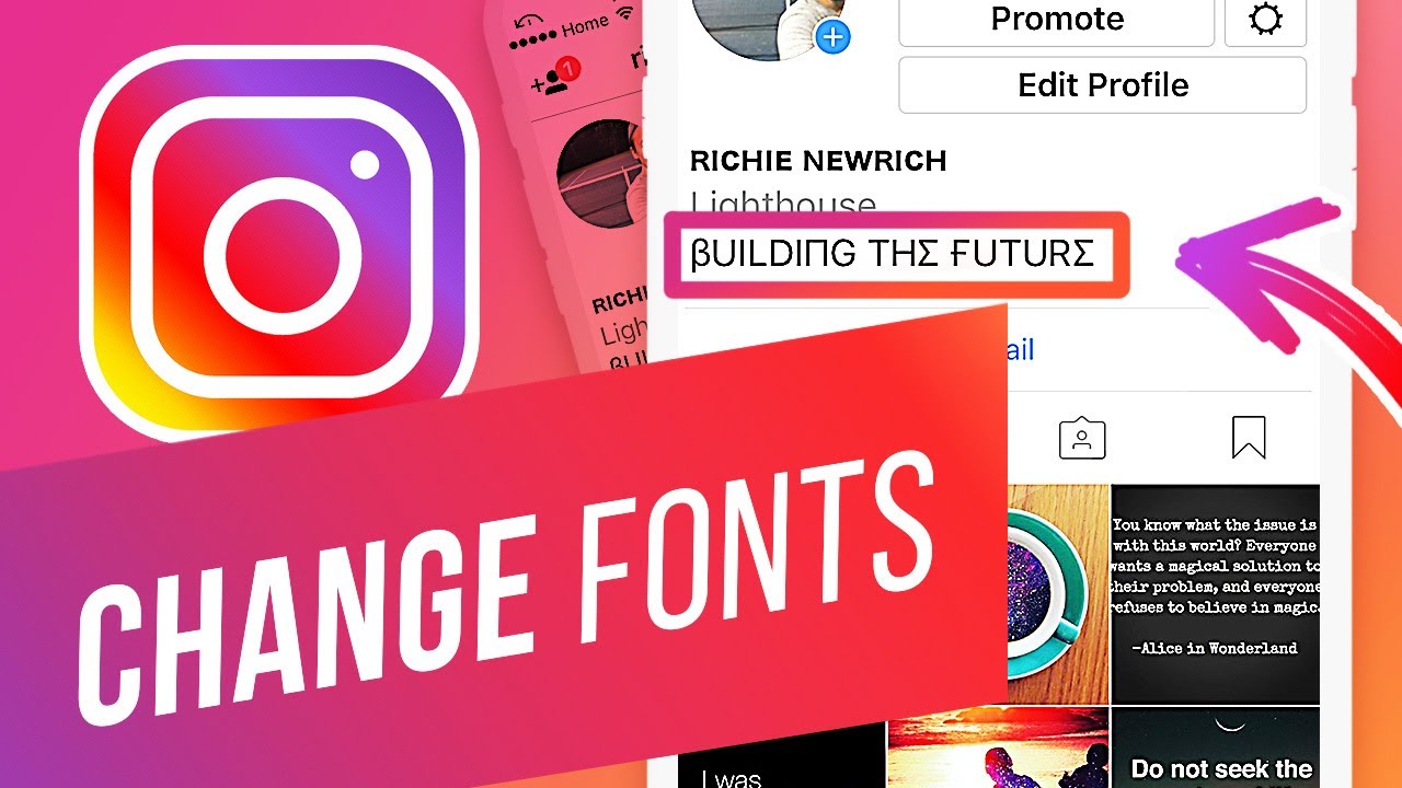 How to Change Instagram Username Font  How to Change the Font in Your  Instagram Bio