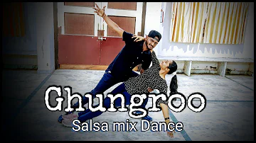 Ghungroo toot gaye Salsa Duet Dance || Kesia and Amarjeet || Deepak Sir Choreography
