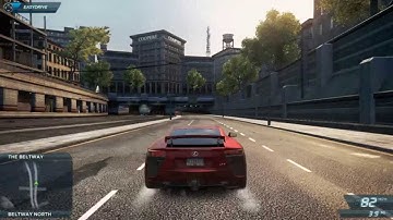 Need For Speed Most Wanted 2012-Lexus LFA-Intel HD Graphics 3000 Test