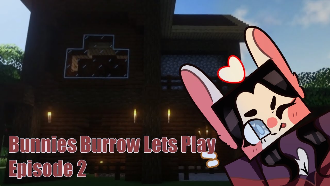 Bunny Burrow Episode 2|Minecraft lets play! - YouTube