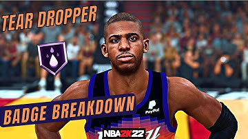 |NBA2K22| TEAR DROPPER BADGE BREAKDOWN