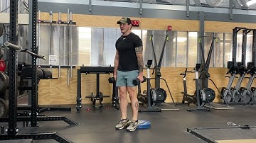 Dual DB Suitcase Cyclist Squat