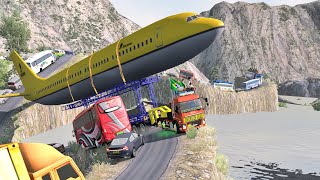 Dangerous Idiot Trucks & Heavy Equipment Fails Driving | Euro Truck Simulator 2