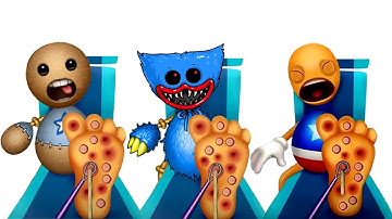 Huggy Wuggy Buddyman vs New Machines | Kick the Buddy 2 Forever vs Poppy Playtime Android Gameplay